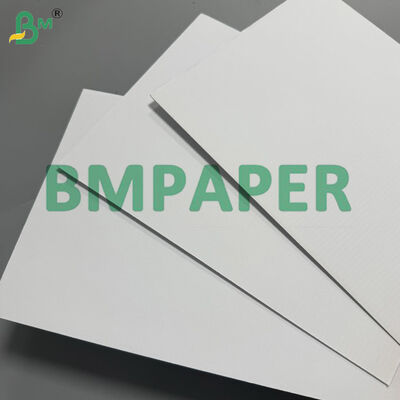 Cartão Ondulado 2 dobras 3 dobras E Flute 120cm x 85cm, Dois Lados Branco Alta Rigidez