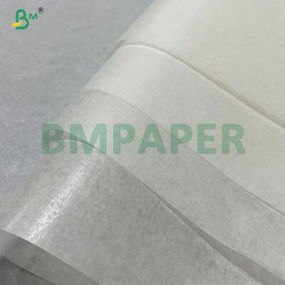 Papel de confeitaria branco brilhante e transparente de qualidade alimentar de 30 g