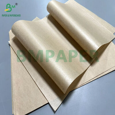 Resistência ao óleo 30 gm + 15 PE Papel revestido para embalagens de talheres 70 x 100 cm