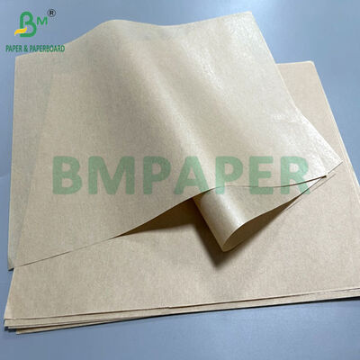 Resistência ao óleo 30 gm + 15 PE Papel revestido para embalagens de talheres 70 x 100 cm