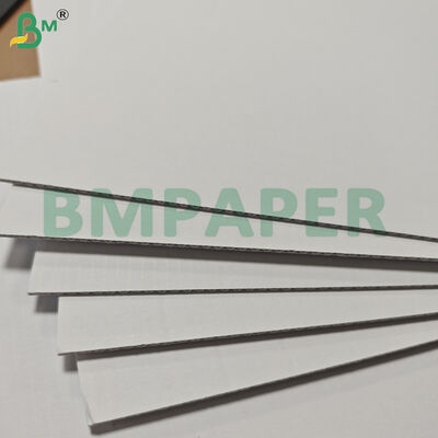 flauta branca do cartão ondulado E da rigidez alta 150+100+150gsm