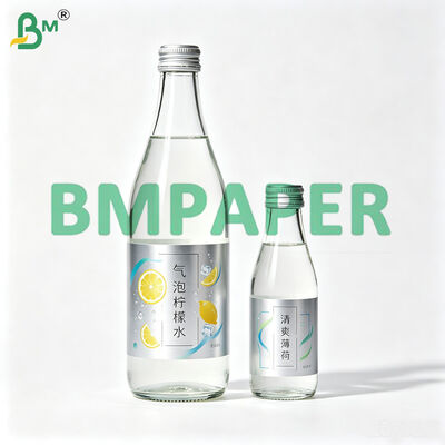 70gm de papel metalizado de resistência ao molho para etiquetas de vinho de cerveja 1040mm x 730mm