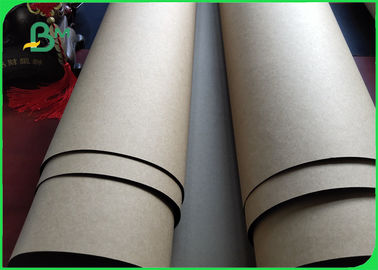 Papel Kraft de alta rigidez 200 250 300GSM Branco Cinza Marrom Para embalagem de papel