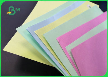 Papel de impressão de offset de cor azul / verde para notas adesivas 80gm 120gm