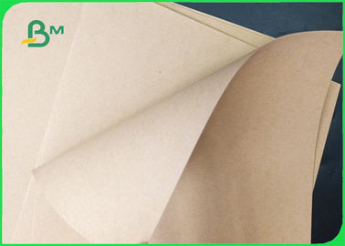 250 / 300 / 300gm Boa resistência Superfície Rol de papel Kraft Brilhante Para embalagem