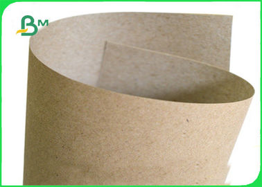 250 / 300 / 300gm Boa resistência Superfície Rol de papel Kraft Brilhante Para embalagem