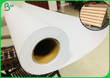 Papel de Plotter de grande formato branco 36 × 150 CAD Para impressora de Plotter Canon