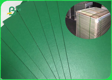 Tabela de encadernação de livros de cor verde Boa rigidez para pasta personalizada