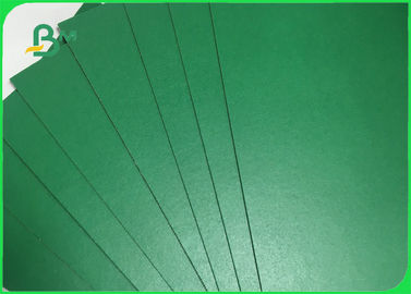 Tabela de encadernação de livros de cor verde Boa rigidez para pasta personalizada