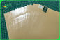 Waterproof papel de embalagem 30 de Brown do PE do anti óleo o único ao GV do ISO de 350gsm FDA FSC