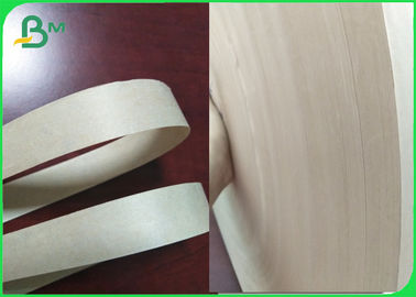 FDA 60gm Papel Kraft não branqueado 15mm Roll para fabricação de canudos de papel
