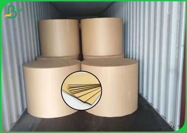160GSM Cartão Kraft Liner de boa qualidade de cor marrom para fabricação de caixa de armazenamento