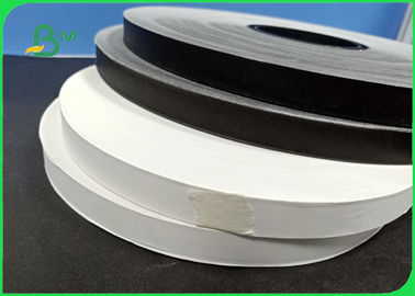 60 & 120gsm pretos/rolo branco do tubo do papel de palha customizável para bebidas