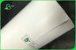Waterproof o papel autoadesivo térmico da etiqueta da cor branca costume de 21cm x de 50m