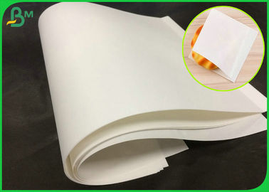 70GSM Rolo de papel kraft branco virgem natural para sacos de compras