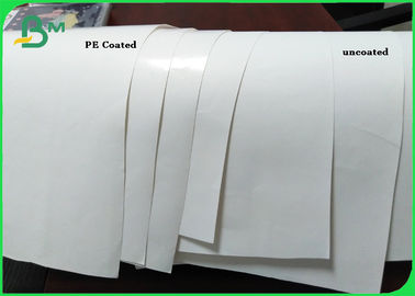 70 gm + 10 g PE revestido de papel offset branco sem madeira para embalagens