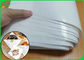 PE branco do rolo do papel de embalagem Da cor 100gsm revestido com o à prova de graxa