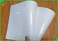 PE branco do rolo do papel de embalagem Da cor 100gsm revestido com o à prova de graxa