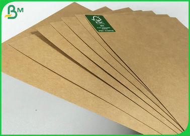 Anti-enrolamento Pulpa pura de papel kraft marrom de 190 g 200 g 230 g 250 g