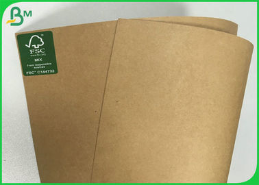 Anti-enrolamento Pulpa pura de papel kraft marrom de 190 g 200 g 230 g 250 g