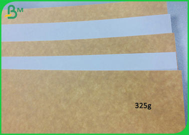 Amostragem grátis suportado 250g 325g 365g cartão de papel Kraft revestido para caixa de alimentos