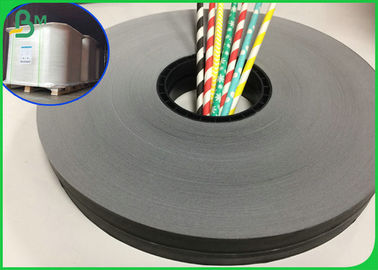 60G 15mm Solid Black Slit Paper Roll com Certificação FDA aprovada
