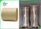 o PE 350gsm + 15g revestiu o papel de embalagem de Brown Para as caixas do alimento afastado impermeáveis