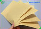rolo de papel do empacotamento de alimento de 45gr 47gr Brown Kraft com o 1 revestimento lateral do PE