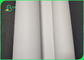 Papel de plotador branco natural da polpa A0 A1 A2 de 100% para a fábrica do vestuário Moistureproof