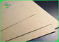 placa de papel de 150gsm 160gsm Brown Testliner para a caixa 100% da pizza reciclada