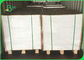papel de embalagem Branco revestido do PE 40gsm+10g para o pacote 220mm à prova de graxa da vela