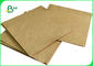 O papel de embalagem de Brown Do produto comestível para leva embora o rasgo 300gsm resistente 350gsm das caixas