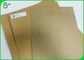 Rolo de papel reciclado do forro de Kraft da cor da polpa 200g 220g Brown para fazer a caixa