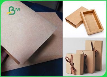 Papel kraft natural virgem durável de 270 gramas para embalagens de alimentos
