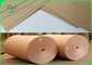Papel de envolvimento de bambu de Kraft do papel da proteção ambiental 115gsm Brown