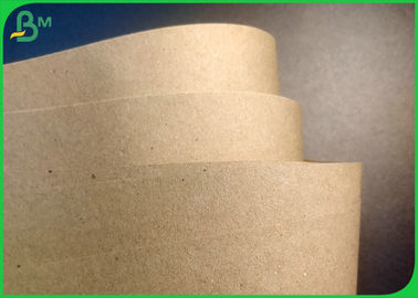 50gsm reciclado que Fluting o papel de embalagem baixo de Brown Para o documento &amp; o papel de embrulho