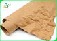 o papel de embalagem Lavável de fibra natural de 0.55mm para o saco do armazenamento reusável Waterproof