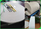 60 / Papel de embalagem branco contínuo livre de MG do plástico &amp; da tintura de 120 G/M para as palhas de papel