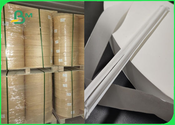 Biodegradável Approvado pela FDA 32mm 44mm 24 26 28gsm Papel de embrulho de palha para alimentos