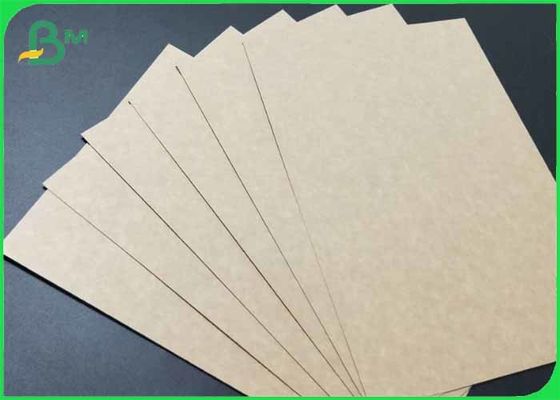 Material da caixa de embalagem de madeira Papel Kraft de qualidade alimentar branco com parte traseira marrom