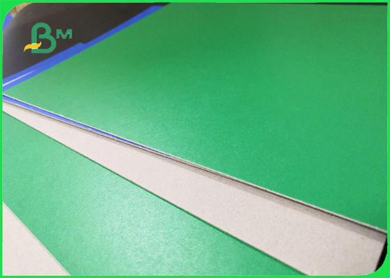 1mm Grey Paperboard For File Folders coberto verde/azul de 1.2mm laminou