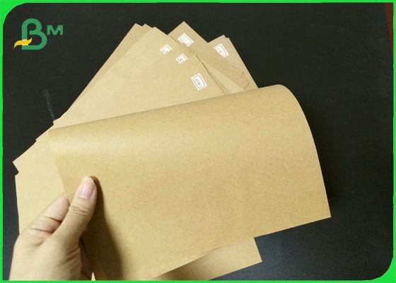 60 - Papel de embalagem de pouco peso Brown de 120 sacos da G/M para almoços de embalagem