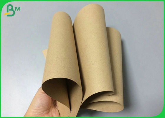 Sem revestimento 60 g 80 g Papel kraft marrom para capa de notebook Matéria-prima