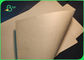 Não - papel de embalagem tóxico de produto comestível 80gsm Brown para embalar a rigidez alta