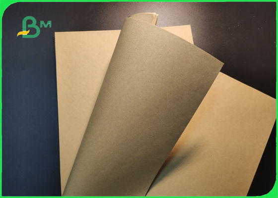 Rolo do papel de embalagem de produto comestível 1100mm Brown para a resistência de dobramento de Shoebox