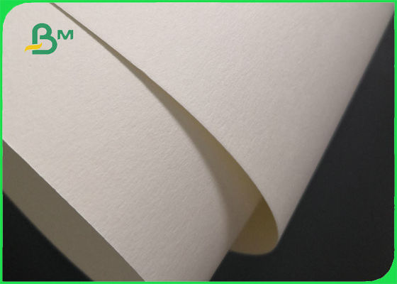 Absorção de água rápida de papel material 1.05mm da pousa-copos branca sem revestimento do marfim