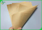 Produto comestível aprovado certificação de papel de embalagem de FDA Brown para o saco de empacotamento da porca