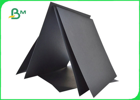 300gm 350gm Papel de cartão preto para caixas de telefone Alta resistência