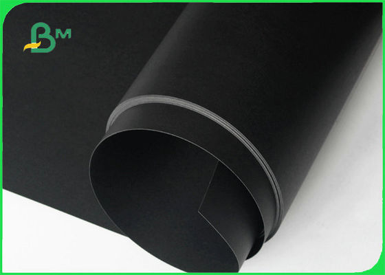 300gm 350gm Papel de cartão preto para caixas de telefone Alta resistência