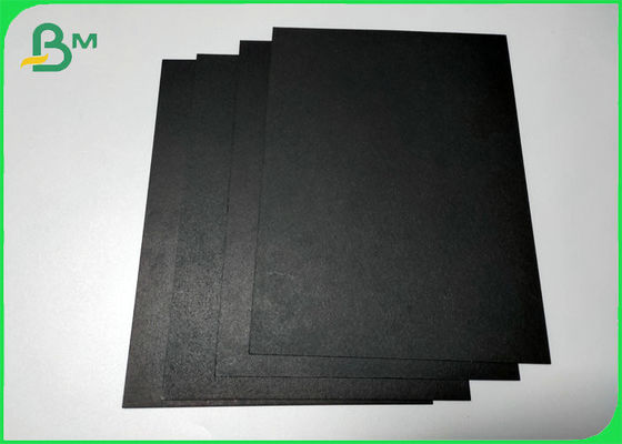 O FSC dobrável aprovou o material preto 300gsm de papel 350gsm da caixa de papel da placa de papel